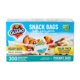 300ct Reclosable Storage SNACK Bags, Fresh-keeping Bag, Food Sorting Storage Bag, Food Preservation Sealed Bag, For Snack