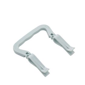 Useful Garbage Bag Clipper Non-Slip Waste Bin Clip Rubbish Trash Can Clamp Dustbin Plastic Clip, Trash Can Holder Waste Bin Holder Household Tool (Color: Blue)